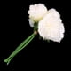 thumbnail image 2 of 5PCS Ramo Peony Simulación Flores Decoración para Fiestas Hogar Leche blanca, 2 of 9
