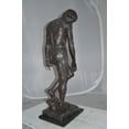 thumbnail image 5 of Adam Replica by Rodin Bronze Statue - Size: 12"L x 12"W x 36"H., 5 of 12
