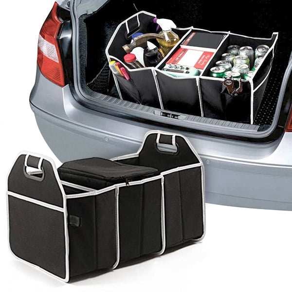 Mighty Car Trunk Organizer with Cooler Bag