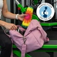 thumbnail image 5 of Rainbow Tie Dye Mandala Flower Pattern Hot Yoga Mat Towel Non Slip for Hot Yoga - Quick-Drying Yoga Mat Cover with 4 Corner Pockets with Travel Bag - Hot Yoga Towel Non Slip 70"x26", 5 of 6