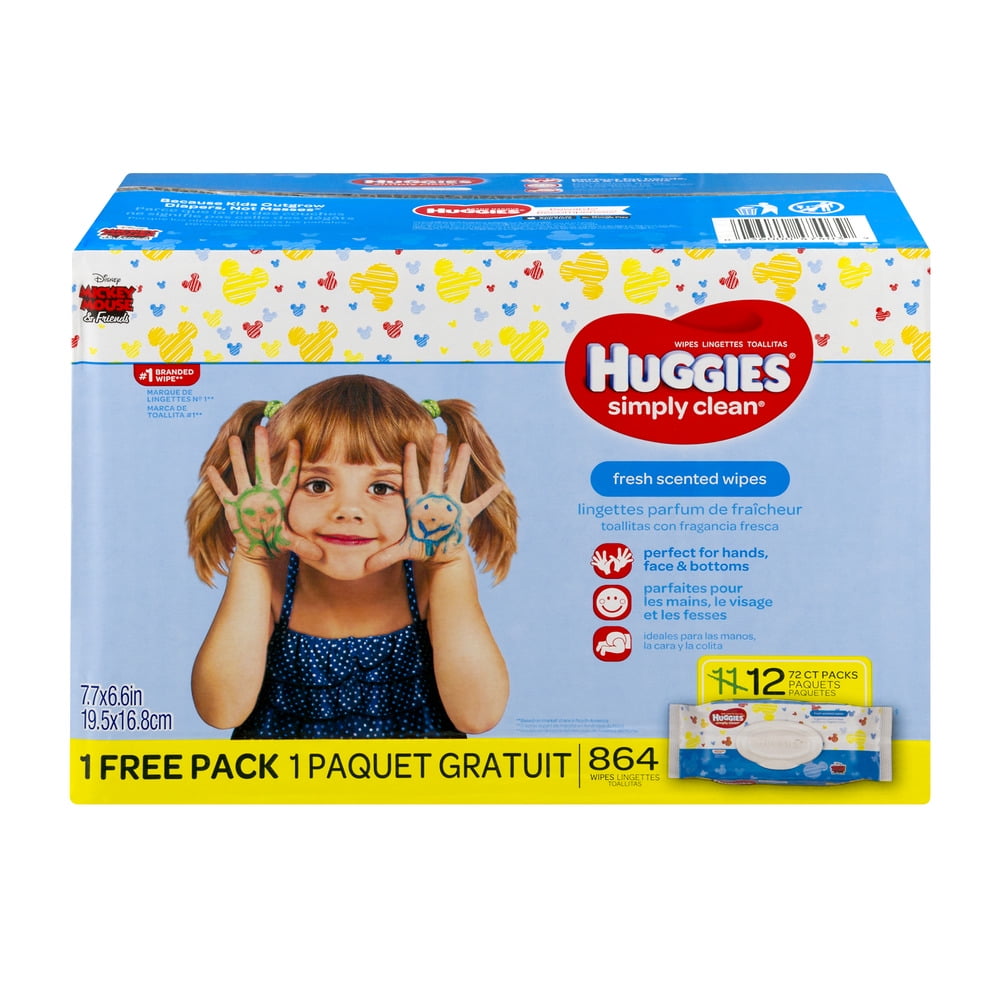 12 pack huggies wipes