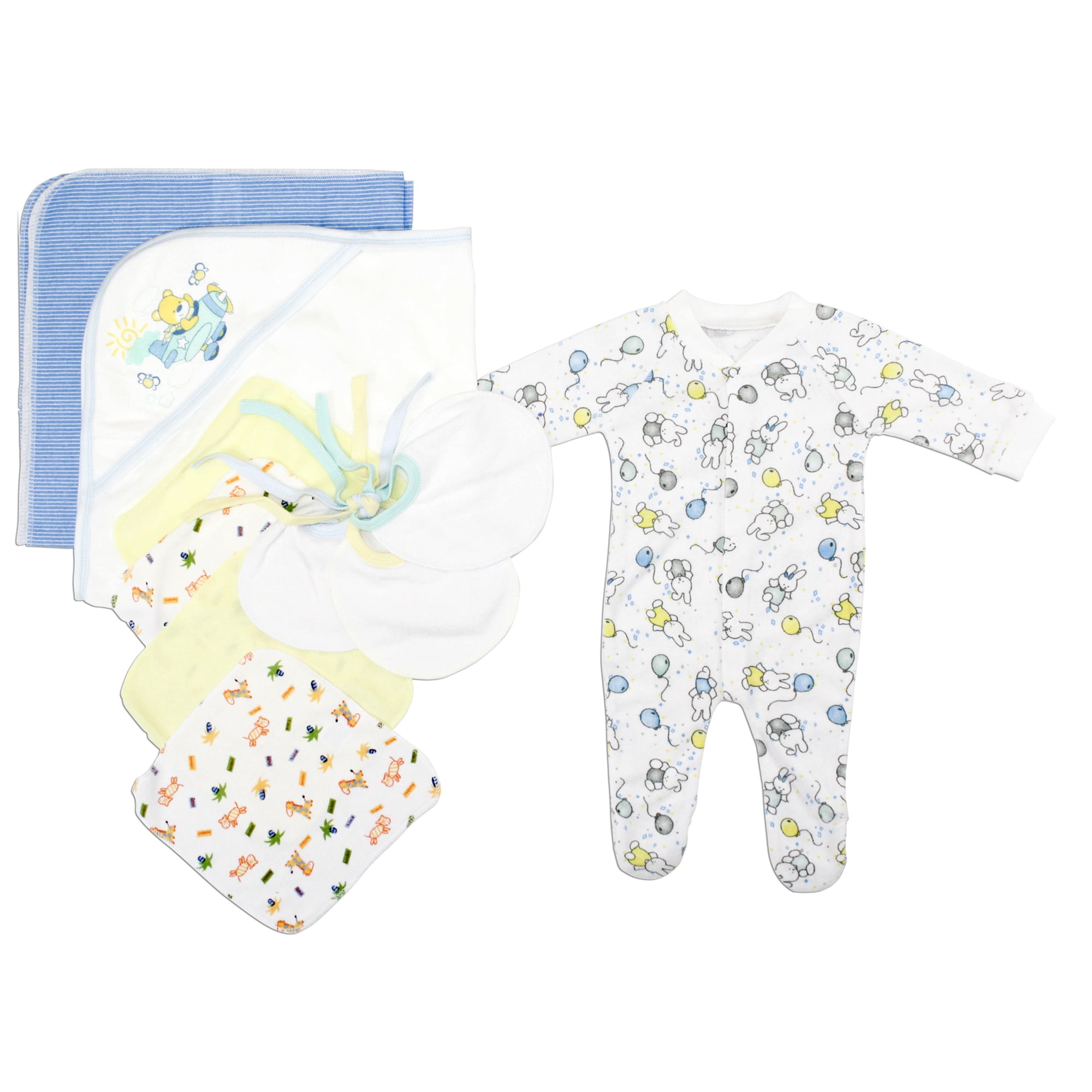 Bambini Newborn Baby Boys 11 Pc Layette Baby Shower Gift Set