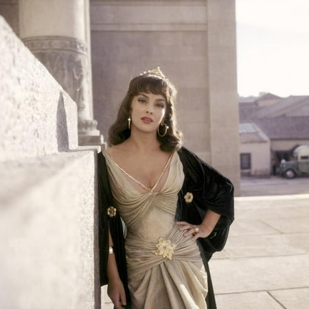 Salomon and la Reine by Saba SOLOMON AND SHEBA by King Vidor with Gina Lollobrigida, 1959 (photo) Print Wall Art