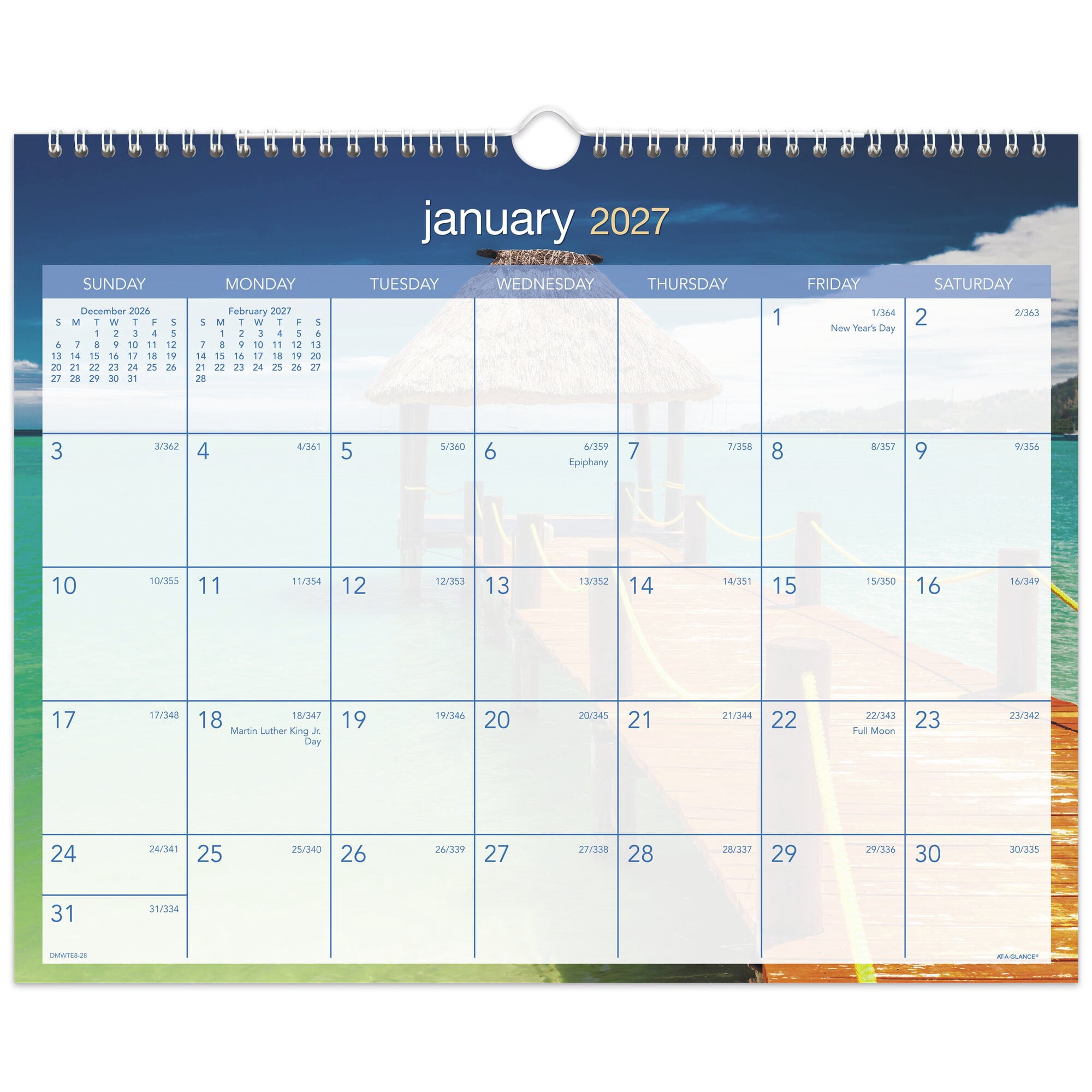 AT-A-GLANCE Monthly Wall Calendar, 20