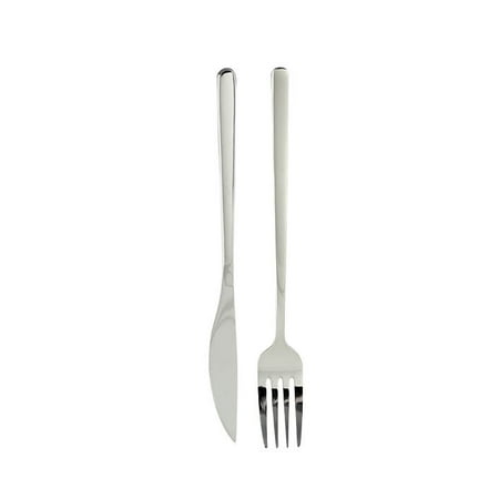 

Livesture Creative Home Ceramic Western Dinner Plate Silver Knives Forks