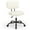 Bone gray, variant on JOINSUN Armless Office Desk Chair with Comfy Lumbar Support, Adjustable Height Rolling Swivel Computer Task Chair, Perfect for Home Office and Bedroom,Black