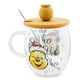 thumbnail image 2 of Taza de café Disney Winnie the Pooh Holiday de 500 ml con tapa y cuchara, 2 of 9
