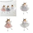 thumbnail image 2 of Sparkling Sequins Meshes Skirt Angelic Antler Girl Ornament Elegant Handmade Hanging Decoration for Celebration White, 2 of 4