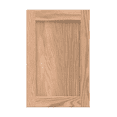thumbnail image 2 of Onestock Unfinished Oak Kitchen Cabinet Door Replacement, Shaker Style - 13.25W x 22.5H, 2 of 6