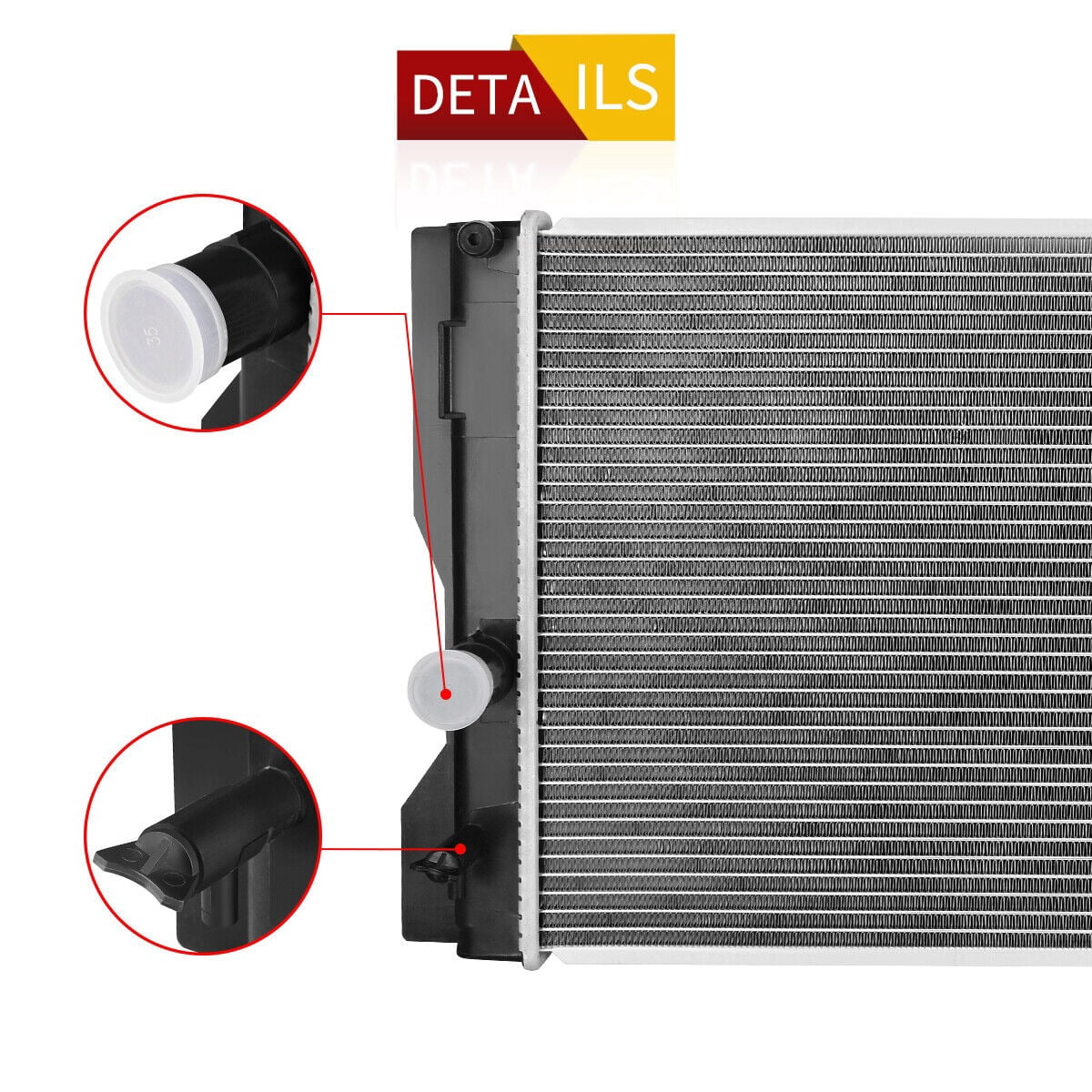 LEDKINGDOMUS Radiator Compatible with 2009-2010 Pontiac Vibe 2009-2019 Toyota Corolla 1.8L 2.0L/ 2009 -2014 Matrix 1.8L