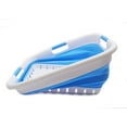 thumbnail image 3 of SAMMART Collapsible Plastic Laundry Basket - Foldable Pop Up Storage Container/Organizer - Portable Washing Tub - Space Saving Hamper/Basket, 3 of 7