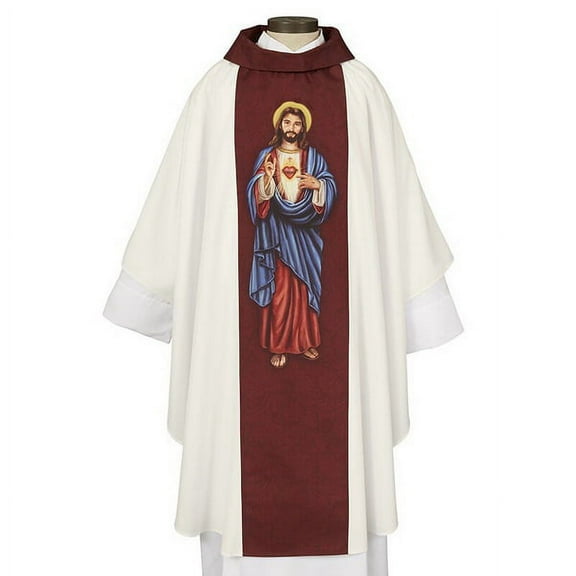 RJ Toomey G1904 Printed Sacred Heart Chasuble