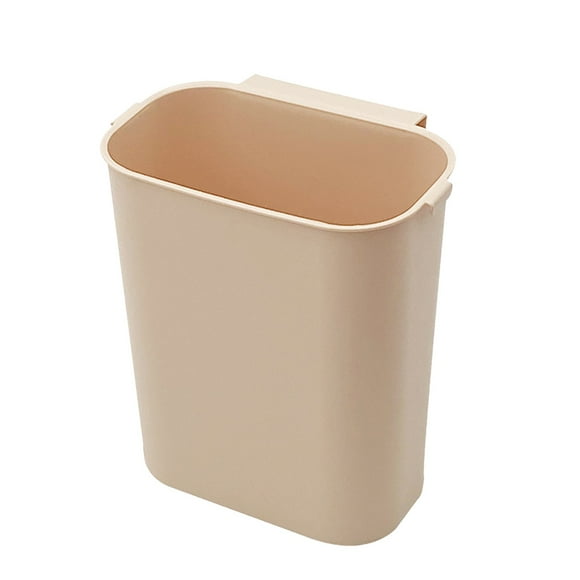 MOQIN Under Counter Trash Can,Countertop Food Waste Bin, Kitchen Hanging Trash Can for Cabinet Door/Under Sink,Space Saving Waste Bin for Kitchen Cabinet, Bathroom or Office