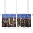 thumbnail image 6 of New York Hamanton City Curtains For Living Room Bedroom Window Treatment Home Decoration Drapes Kitchen Curtain, 6 of 7
