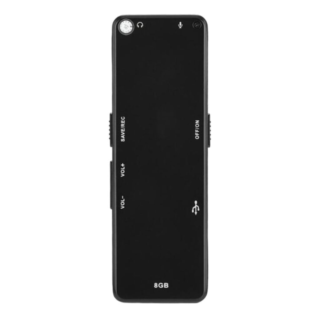 8/32GB Digital Voice Recorder Recording Voice Recorder with Playback 1536kbps