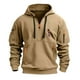 thumbnail image 1 of WILLBEST Sudadera con Capucha y Bolsillo con Cremallera para Otoño e Invierno para Hombre XXGrande, 1 of 3