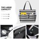 thumbnail image 3 of Fotbe Black And White Diamonds Bolsa de Viaje para Playa - Resistente al Agua, Bolsa Tote de Gran Capacidad y Ligera con 7 Bolsillos para Mujeres y Hombres, 3 of 7