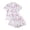 X_Light Purple, variant on Wang6 Pajamas Sets for Womens with Shorts Soft Pjs Loungewear Sets 2 Pieces Short Sleeve V Neck Button Shirts Shorts Fruit Printed Sleepwear Set Red1 XL