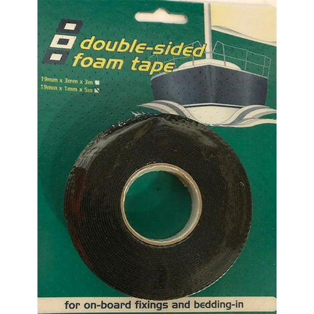 Double Sided Adhesive Vinyl Foam Tape Black Psp Tapes Nautos Usa Walmart Com Walmart Com