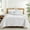 White, variant on Levtex Home - Cross Stitch Sea Quilt Set - King Quilt and Two King Shams - Coastal - White - Quilt (106x92in.) and Shams (20x36in.) - Reversible - Cotton