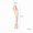 Pink, variant on Leaf-Shaped Zinc Alloy Eye Cream Spoon - Durable and Hygienic Makeup Tool for Eye Care and Facial Massage