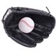 thumbnail image 5 of Soidarity Béisbol PU Guante de cuero Deportes al aire libre Béisbol Softbol Práctica Entrenamiento Guante Deportes Equipo Béisbol negro 10.5 pulgadas Soidarity OD000036-02B, 5 of 6