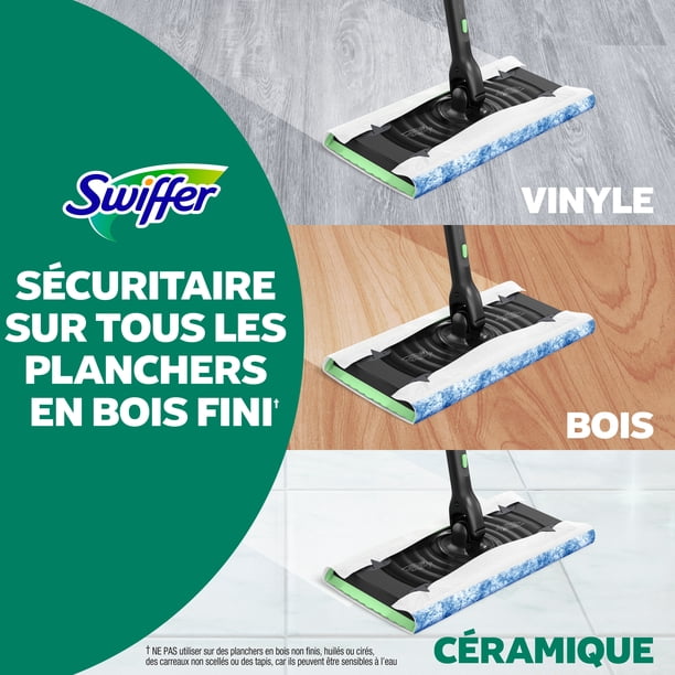 Swiffer Sweep and Mop Pro, 2-in-1 Floor Mopping and Sweeping Kit