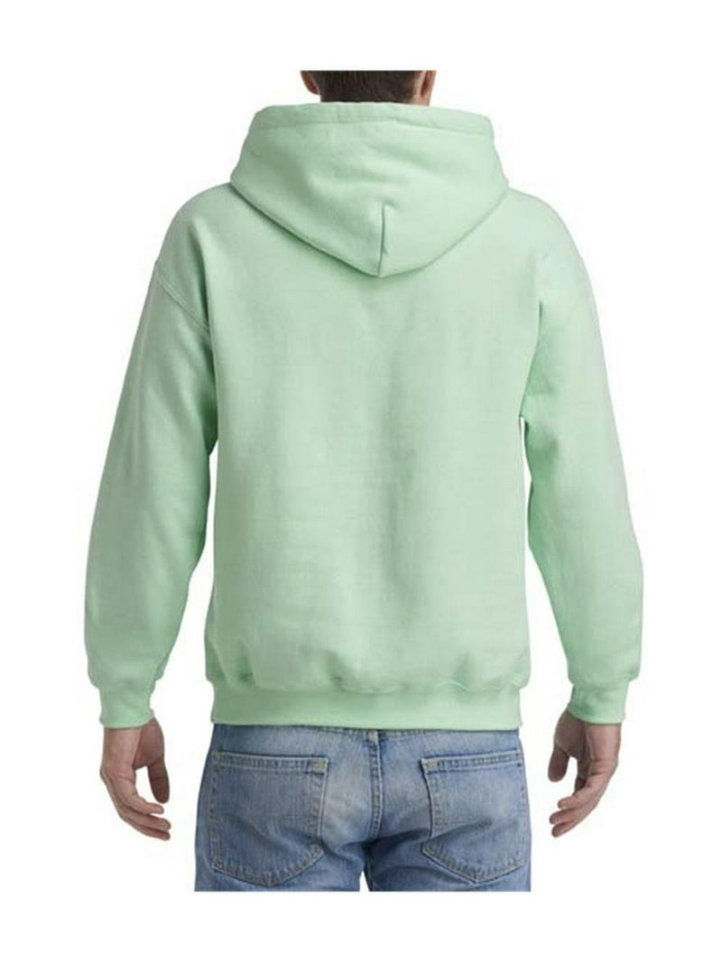 Gildan Mens Heavy Blend Hooded Sweatshirt, 2XL, Mint Green