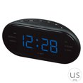 thumbnail image 1 of Reloj LED AM / FM Reloj despertador de escritorio electrónico Mesa digital Radio Regalo Suministros de oficina en casa Enchufe de EE. UU. kenally JJ24937-07B, 1 of 6