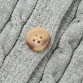 thumbnail image 6 of Maean Boys Girls Cardigans Sweater Long Sleeve Button down Ribbed Knit Sweaters School Uniforms Tops, 6 of 6
