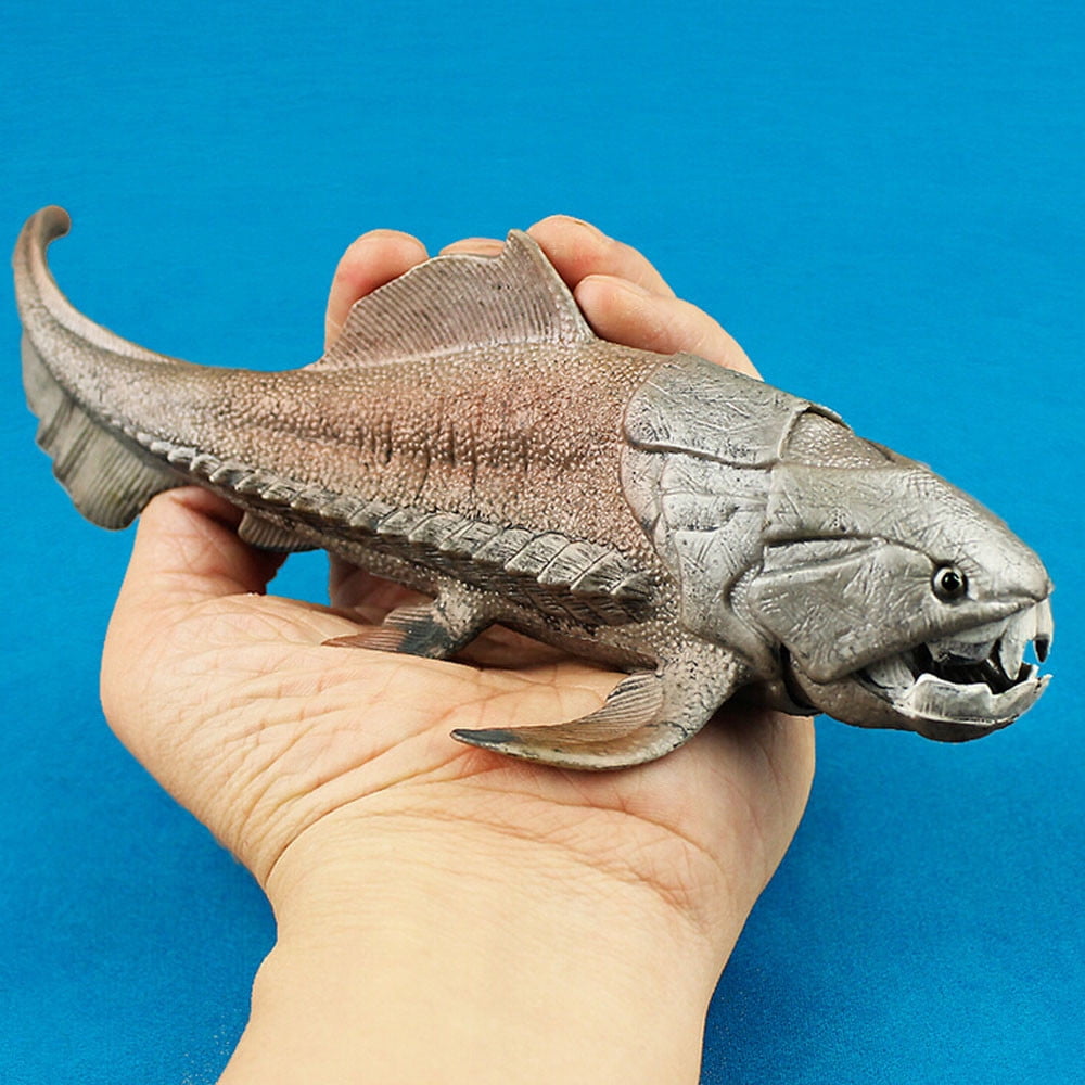 action figure and fish