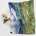 thumbnail image 5 of XMXY Dog Throw Blankets, Soft Cozy Post Impressionist Pet Blankets for Couches Machine Washable for Indoor Cats Dogs, Large Size, 5 of 8