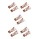 thumbnail image 3 of sweethay Adornos para el cabello Accesorios para el cabello de primera calidad Clip lateral simple Clip de cierre a presión portátil para Type2 NO2, 3 of 6