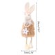 thumbnail image 3 of Adornos colgantes de conejito de Pascua, lindo conejito colgante de Pascua, decoración de Pascua, decoraciones de figuras de conejito de Pascua, diseño aerodinámico, 3 of 6
