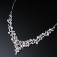thumbnail image 5 of Ensemble de Bijoux pour Femmes Collier Boucles d'Oreilles Couronne Imitation Perle Accessoires de Robe de Mariée, 5 of 5