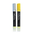 thumbnail image 4 of Brilliant Bee - Pack of Liquid Chalk Markers with Reversible Chisel and Round Tip- 2-Pack, Silver (1), Gold (1), 4 of 5