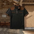 thumbnail image 6 of Jerdar Wind and Water Resistant Cage Jacket Short Sleeve Golf Jacket Quarter Zip Pullover with Sleeve Pocket for Workout Black, 6 of 9