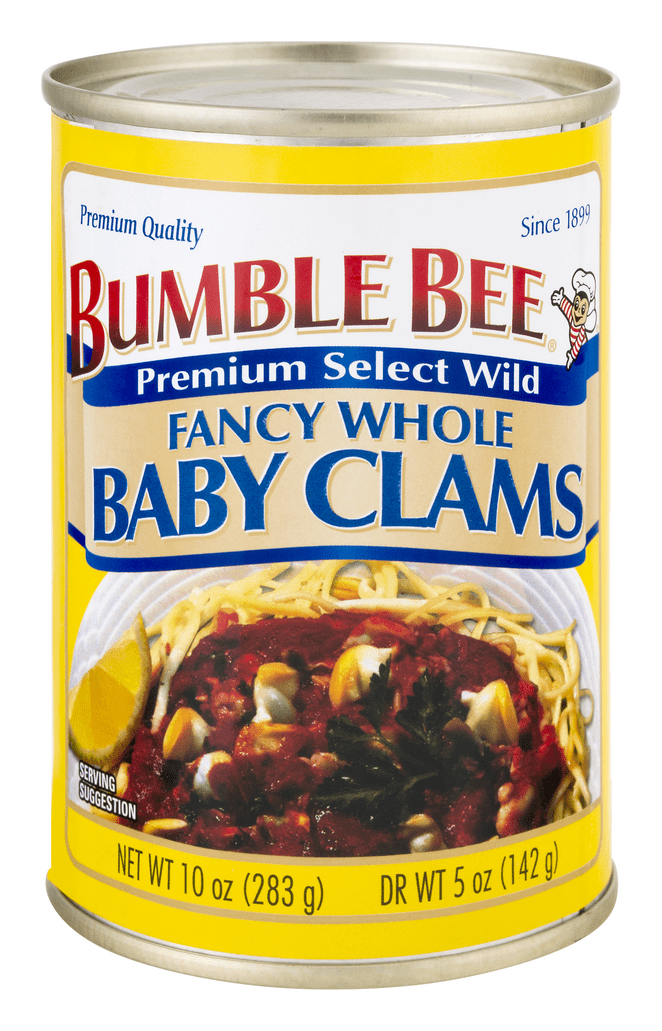 Bumble Bee Fancy Whole Baby Clams