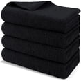 thumbnail image 1 of Toalla HOMEXCEL de microfibra para secar coches, paquete de 4 unidades, 79 x 61 cm, color negro, 1 of 7