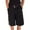 Black, variant on Alta Designer Fashion Men's Cargo Shorts, Twill Belt Included - Sky Blue Size 36