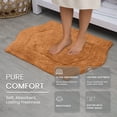 thumbnail image 5 of HOME WEAVERS Waterford Collection Cotton Tufted Bath Rug, 17" x 24", Terracotta, 5 of 8