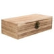 thumbnail image 5 of Caja de almacenamiento rústica de madera, joyero de escritorio, estuche rústico para joyas, joyero rectangular vintage, contenedor de joyas, 5 of 7