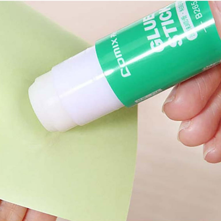 Glue Stick Rotating Design Sealed Well, Strong Adhesives, Washable Solid Glue Glue for Crafts Activities Office, Envelopes Paper, Size