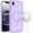 Purple, variant on For iPhone 16E (E edition) / SE4 (2025) Glossy Oil Premium Hybrid Case Cover - Black