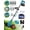 Blue, variant on TNTANTS Weed Wacker Cordless, 3-in-1 Lightweight Electric String Trimmer with 3 Types of Blades, Wheels, 24V Battery, Weed Eater Grass Trimmer/Edger/Brush Cutter for Lawn Yard Garden (Blue)