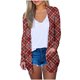 thumbnail image 1 of Cárdigan de Navidad Para Mujer, Tops Con Bolsillos A La Moda, Camiseta de Manga Larga, Abrigo Holgado Con Frente Abierto de Otoño, Blusa Estampada Odeerbi  ODB195776, 1 of 6