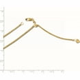 thumbnail image 2 of 14K Yellow Gold Jbsp's Adjustable 1.6mm Semi-Solid Spiga Chain (30 X 1.6) Made In Italy 1208-30, 2 of 5