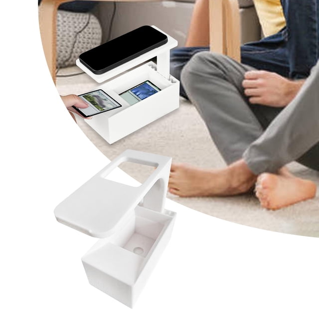 ScanStand para tarjetas comerciales, titular de teléfono universal y ranura para tarjetas comerciales, escáner de tarjetas compacta escaneando rápidamente y con ranura para tarjetas