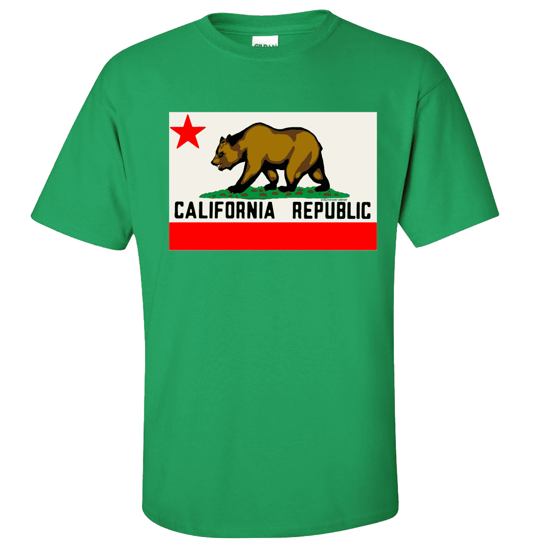 california flag t shirt