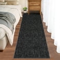 thumbnail image 2 of Haperlare Black Modern Runner Rugs for Hallway Machine Washable Entryway Laundry Runner Rug with Non Slip Backing,2'x6' Runner Rug, 2 of 7